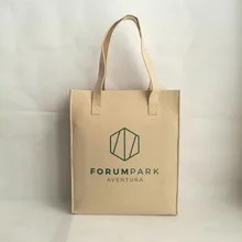 500 шт/партия индивидуальный логотип для печати модные сумки для покупок фетровая роскошная упаковка сумка-шоппер