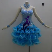 Горячие Продаж! KAKA-L140251, Женщины Танцуют Износ, Девушки Бахромой Латинской Dress, Dress Танго Сальса Самба Румба Чача Dress, Латинский Танец