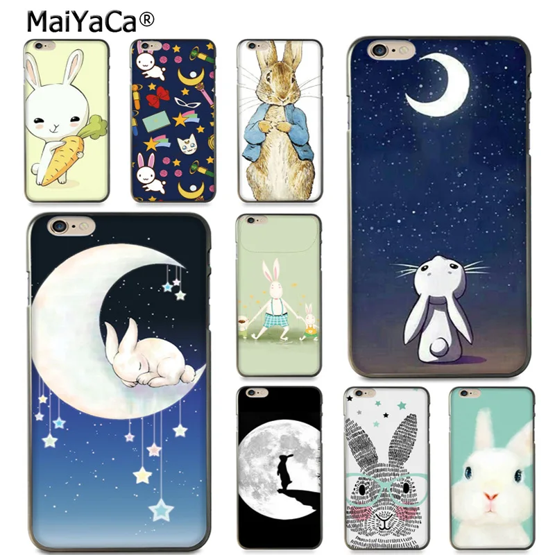 MaiYaCa Moon Bunny rabbit стиль высокое качество классические аксессуары для телефона чехол