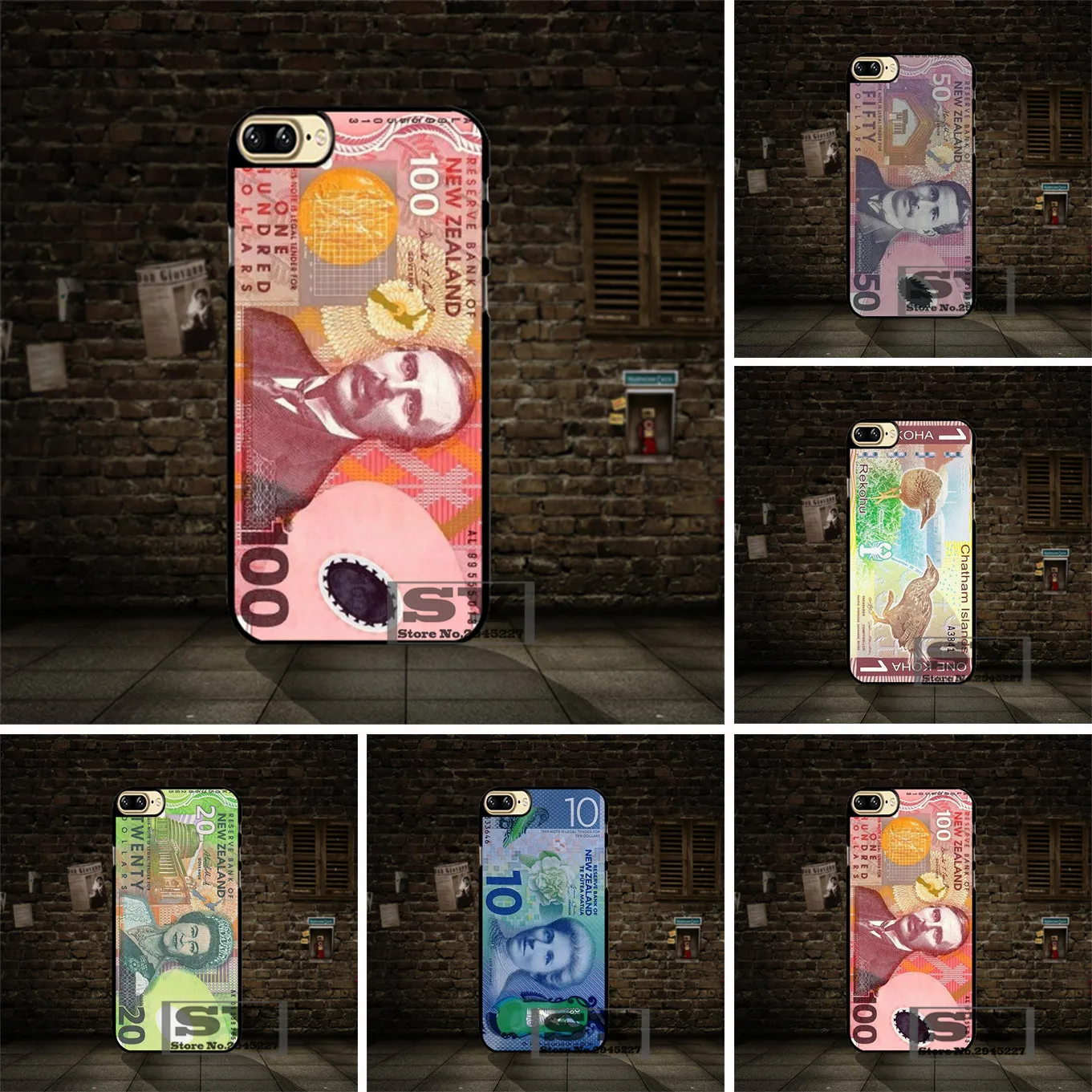 New Zealand dollar cell phone Case Cover For Samsung