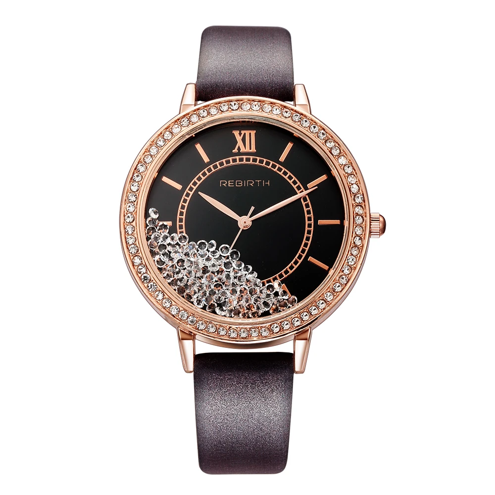 

New Brand REBIRTH Women Quartz Watches Luxury Casual Ladies waterproof women's Wristwatches Female relogio feminino 2018 clock