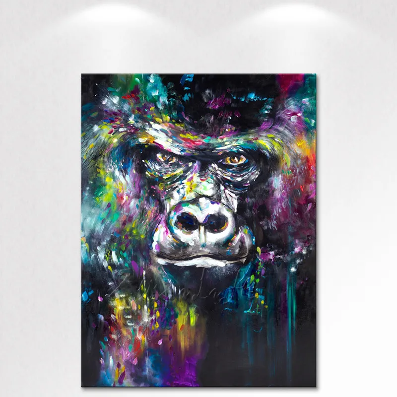 Canvas Print Animal Oil Painting Wall Art Picture Printed on Canvas
