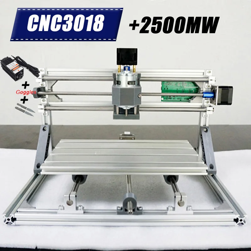 CNC 3018 grbl 3 оси печатных плат фрезерный станок мини лазерная гравировка с ЧПУ DIY