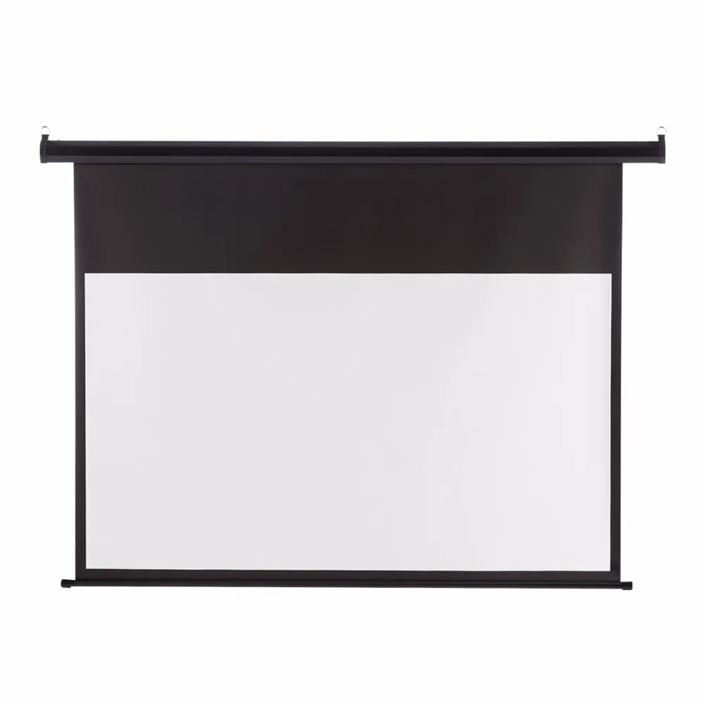 Excelvan 120 Inch 169 1.2 Gain Wall Ceiling Electric Motorized HD