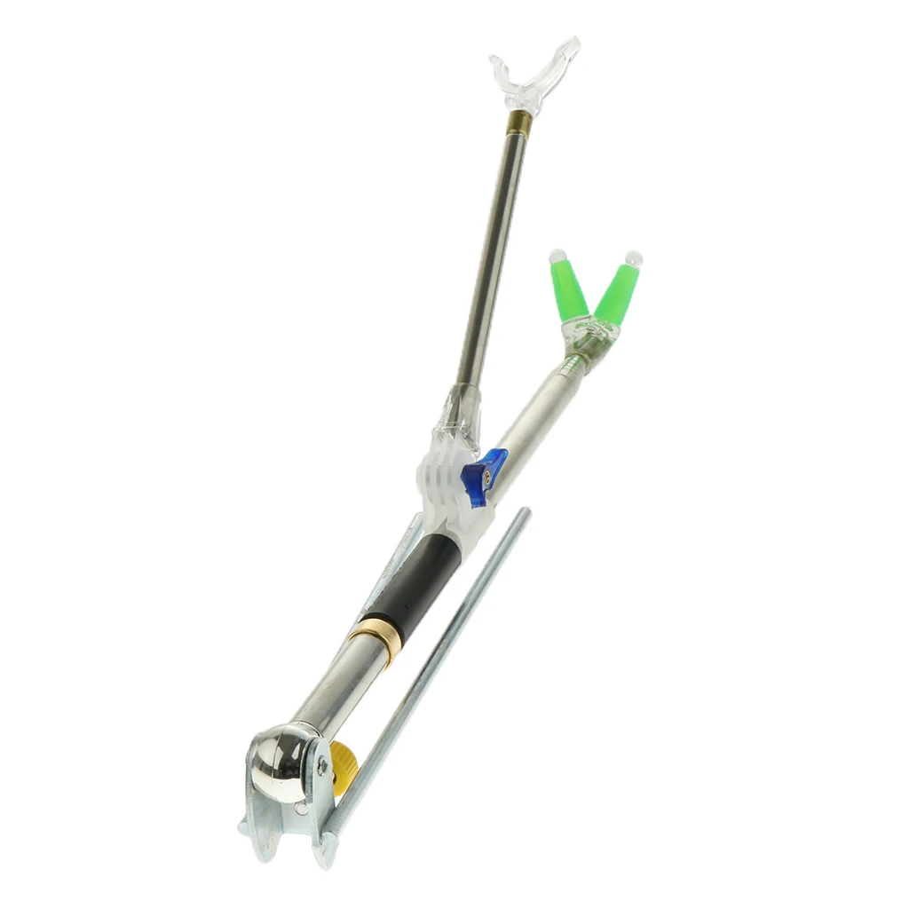 Perfeclansports Store-Spinning Fishing Rod Pole Holder Ground Insert Support Stand Bracket