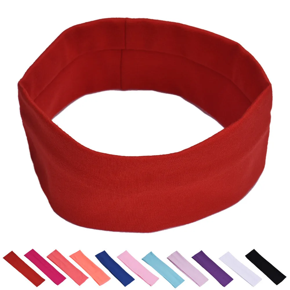 ✔ 11 Цвет Йога Повязка на голову Эластичный тюрбан Hair Hair Band и Щедрый Anti-sweat Йога Оголовье 2 ★