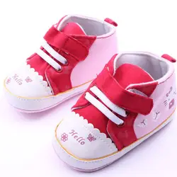 Мяч пояса украшены розовый серии маленьких обувь для мальчиков и девочек обучения первый прогулочная обувь с мягкой подошвой xz64