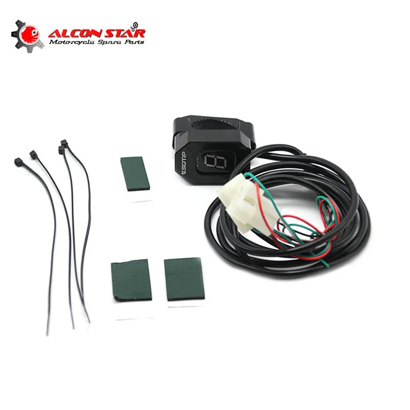 Alconstar мотоцикл Шестерни индикатор для Aprilia RS125 RSV4 ETV 1000 Caponord Moto Дисплей ЭБУ прямое Крепление 6 уровня Дисплей
