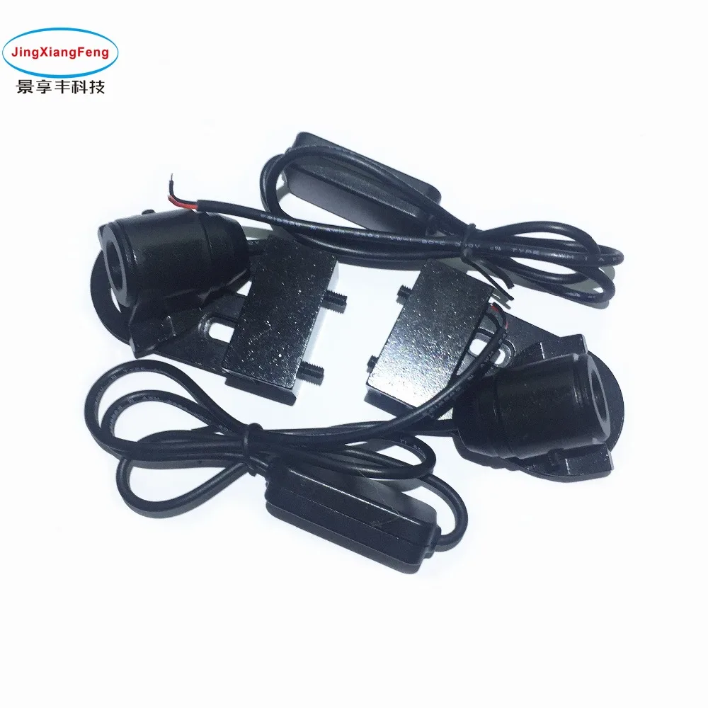 Car/Motorcycle car accessories LED Decorative Light Welcome Emergency Signal Wings Lamp Projector Shadow Lighting Fog Warning