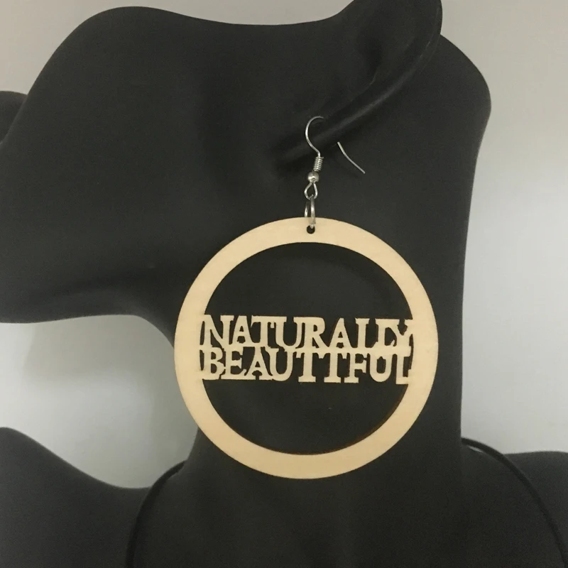 

Unfinished Naturally Beautiful Wooden Earrings