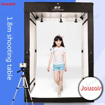

120*100*180CM Photography studio Light Tent Softbox Dimmable Led Light Photo Box studio Room Light box With Free Gift CD50T03