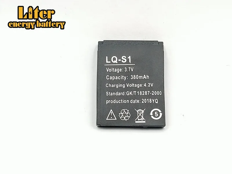 Сменный аккумулятор для умных часов литий ионный 3 7 В 380 мАч QW09 Dz09 A1 V8 X6|Цифровые