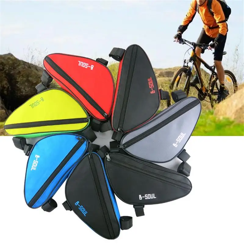 

Triangular MTB Mountain Bike Tools Bag Riding Bag Frame Bag Bicycle Tube Bag Outdoor Cycling Accessories
