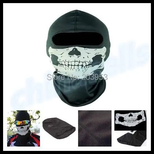 Best 200pcs Skull Masks Ride Ghost Skeleton Hap Balaclava Hood Cosplay Costume bike Tactical Paintball Army Motorcycle Full Face Mask 10