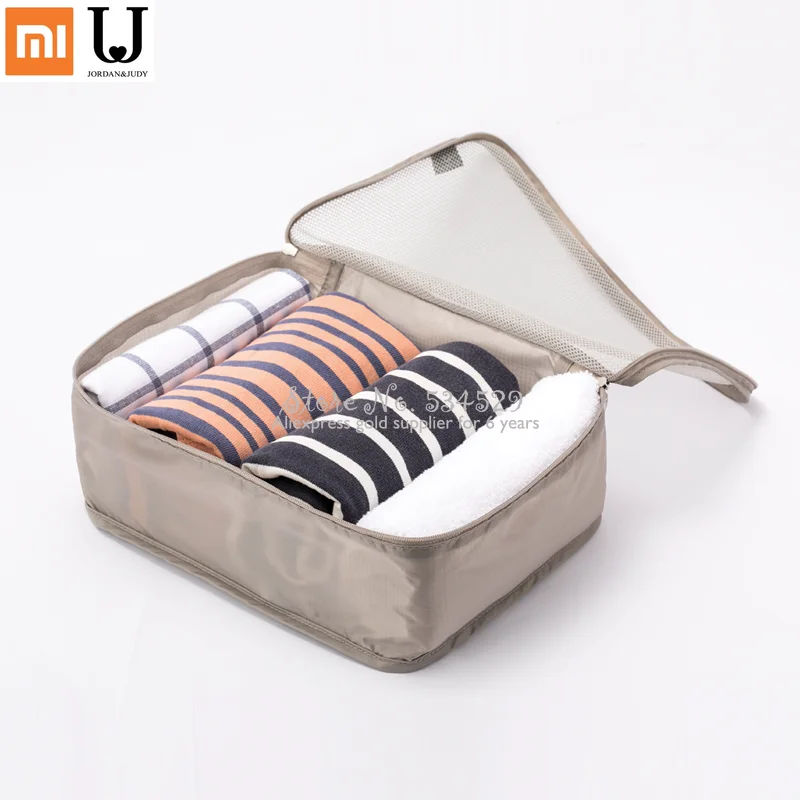 

New Arrival Xiaomi Lightweight Portable Storage Bag Household Folding Clothing Organizer Waterproof Fold Storage Bag