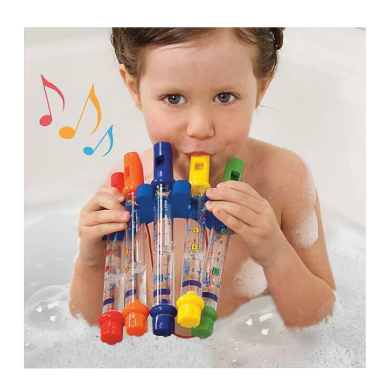 Водная флейта для детей 5 шт./1 цветная водная детей|baby bath toys|bath toysbaby shower |