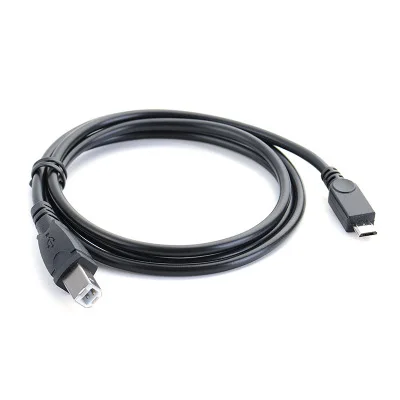 Кабель Micro USB со штекером на стандартный 2 0 Тип B для жесткого диска и сканера