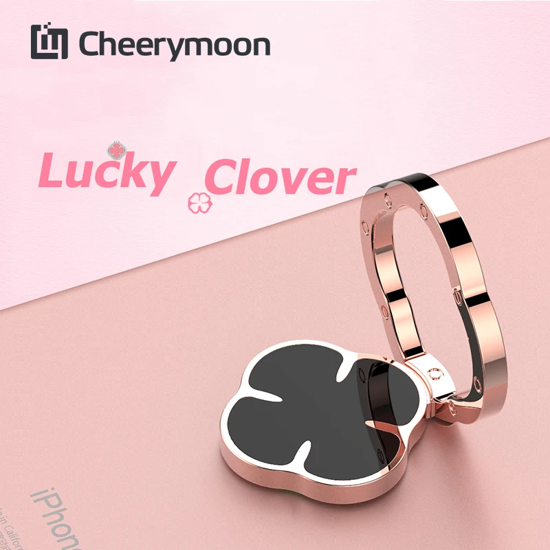 CHEERYMOON линейка счастливого клевера сильный держатель на присоске Универсальная