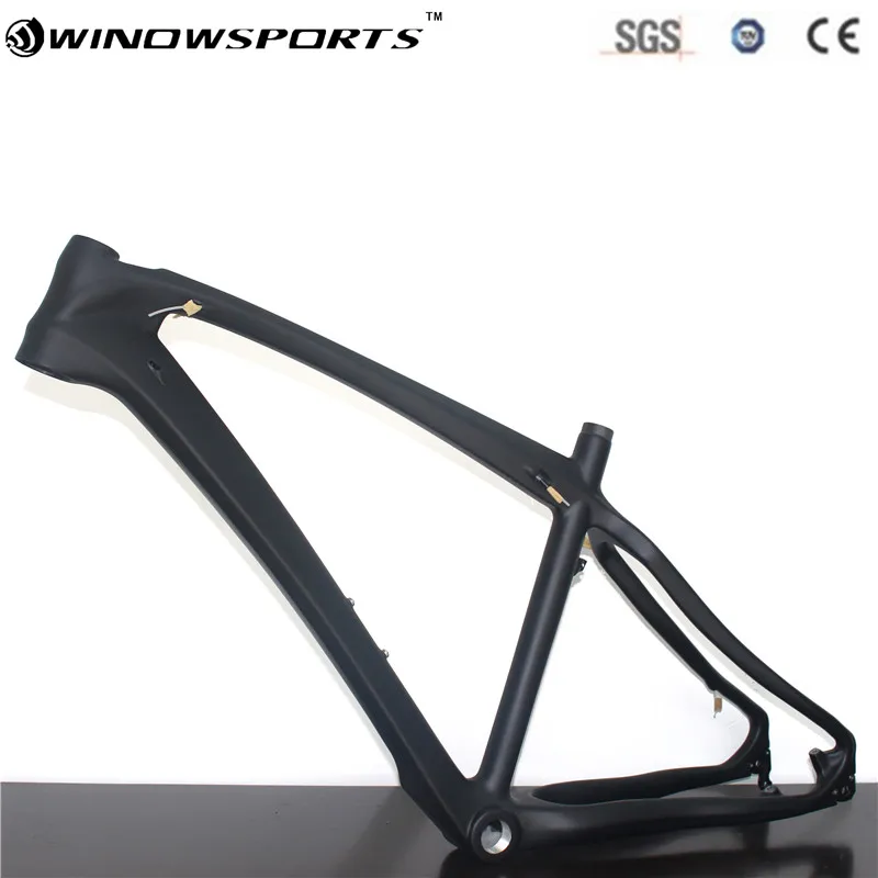 

2018 New 27.5er Carbon mtb Bicycle Frame T800 Carbon Fibre Frame Enduro 650b Bike carbon frame 27.5er UD Matte
