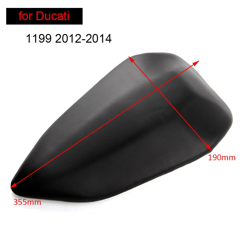 Для Ducati 1199 2012 2014 чехол для заднего сиденья Подушка Кожаная подушка Panigale R Superleggera