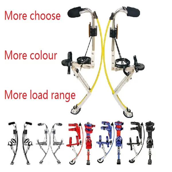 Skyrunner For People Weight 44lbs~88lbs/20kg~40kg black Jumping Stilts/skyrunner/Jump shoes/Flying Shoes
