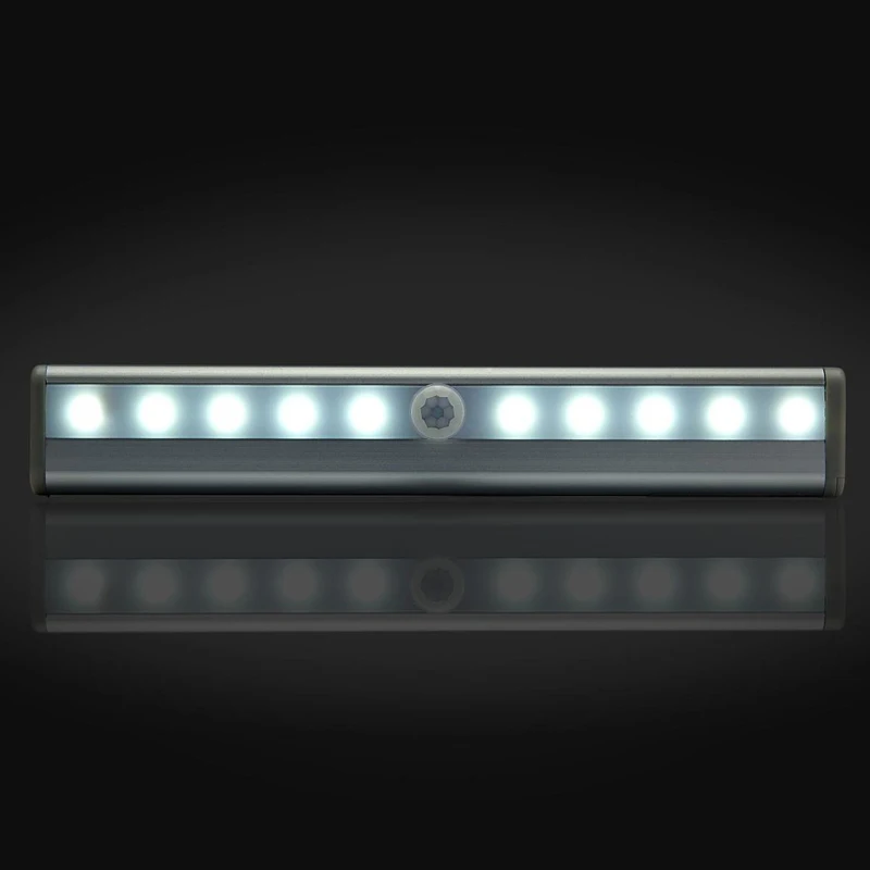 Led Cabinet Light Bar Rechargeable Wardrobe Night Light 10led