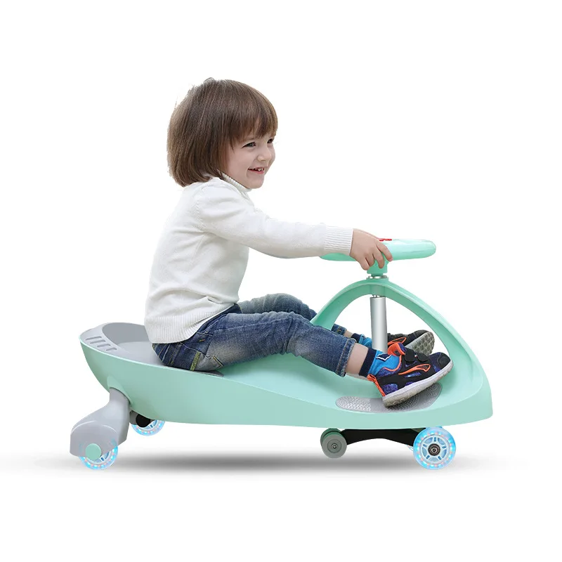 

Children twist car 1-8 years old silent baby taxi children twist car swing