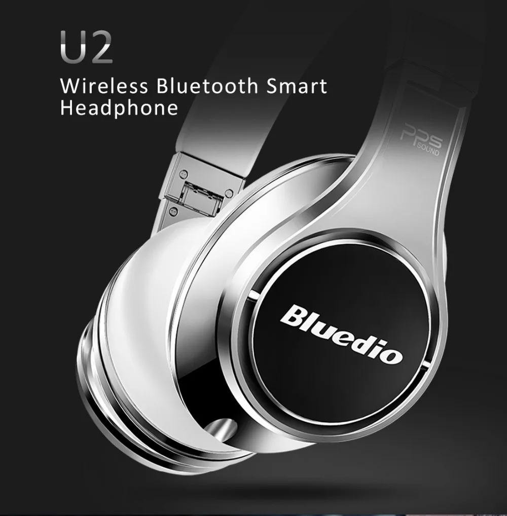 Bluedio U(НЛО) 2 Bluetooth наушники беспроводные высокого класса запатентованная 8 драйверы наушники с микрофоном для телефона голосового управления