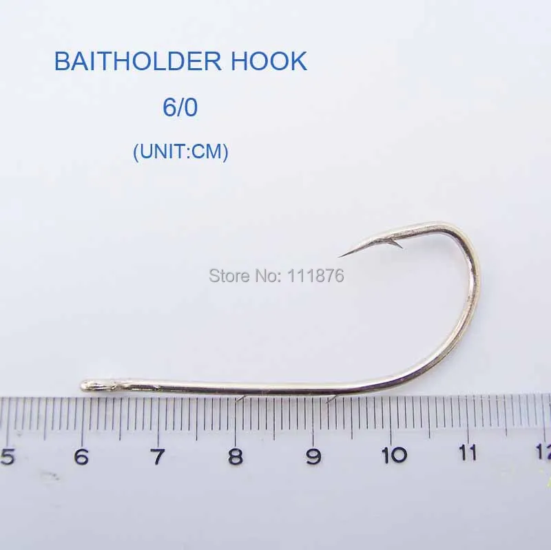 Новое поступление 50 шт 92247 6/0 Baitholder рыболовные Крючки снасти Pesca Peche высокое