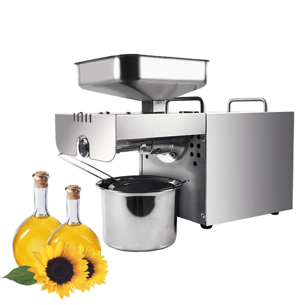 Automatic Nut Seeds Oil Expeller Cold Hot Press Machine Oil Extractor