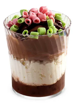 

Promotion - Party Wedding Supplies, Disposable Plastic Tableware 60*75mm/140ml Clear Dessert Pudding Tumbler, 10/Pack