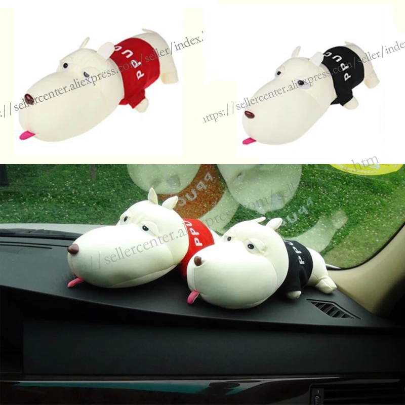 

1Pcs Cute Cartoon Dog Bamboo Charcoal Bag Car Deodorant Air Purifying Useful Decor Can Car styling Accessories
