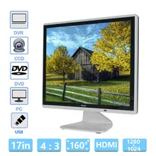 Eyoyo 17 «HD LCD 1024*768 Монитор VGA BNC Аудио-Видео HDMI Для ПК ВИДЕОНАБЛЮДЕНИЯ Банковского Камеры