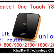 Разблокированный Wi Fi роутер Alcatel One Touch Y855 4g LTE 150 Мбит/с 3G lte MiFi
