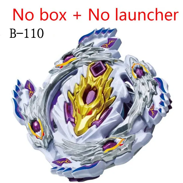 Beyblade Burst Arena Toupie Beyblade Burst B133 Металл Fusion без пускового устройства и коробки Bey blade B110 B104 B129 лезвия игрушки - Цвет: B110 No launcher