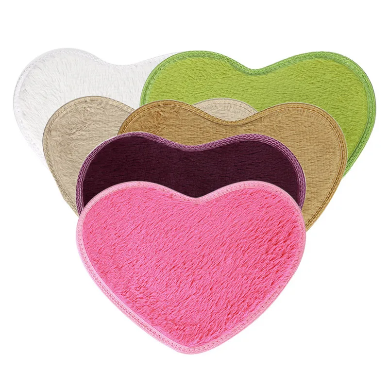 Romantic Heart Ground Mat Fashionable Household Lovely And Beautiful