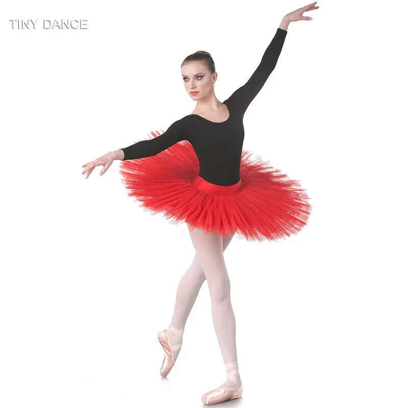 

Professional Half Ballet Tutu Adult Girls Ballet Tutus Pancake Practice Rehearsal Platter Ballet Dance Tutu Skirt BLL001