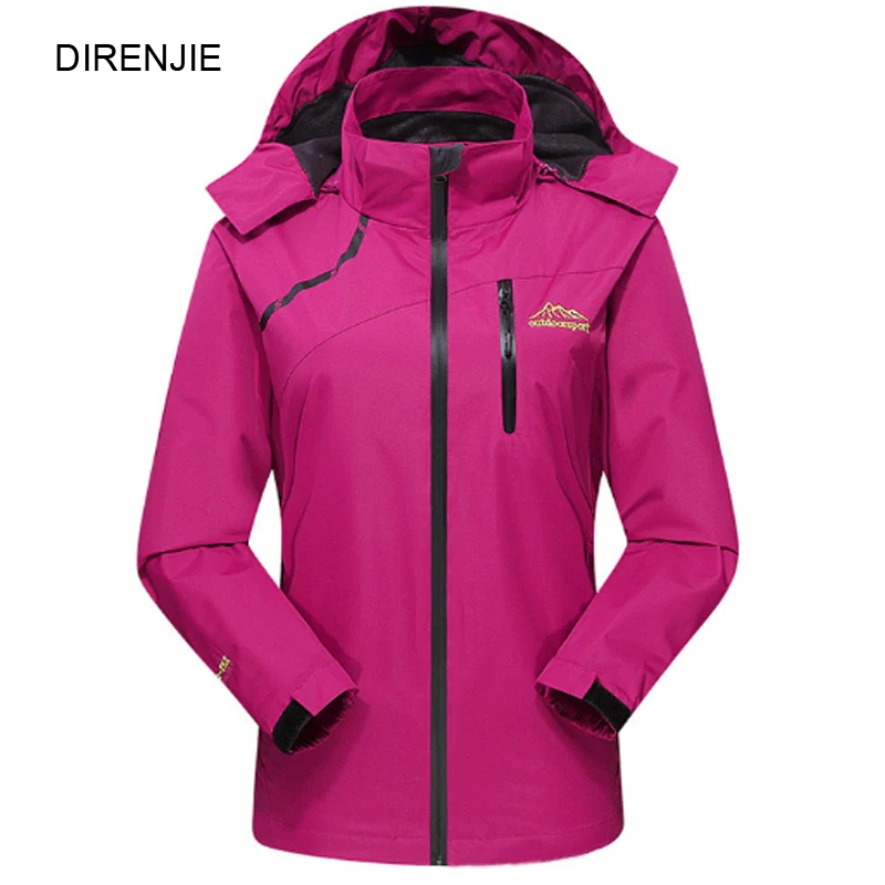 

DIRENJIE 2017 Woman New Summer Waterproof Trekking Hiking Outdoor Jacket Camping Fishing Cycling Sports windbreaker coat