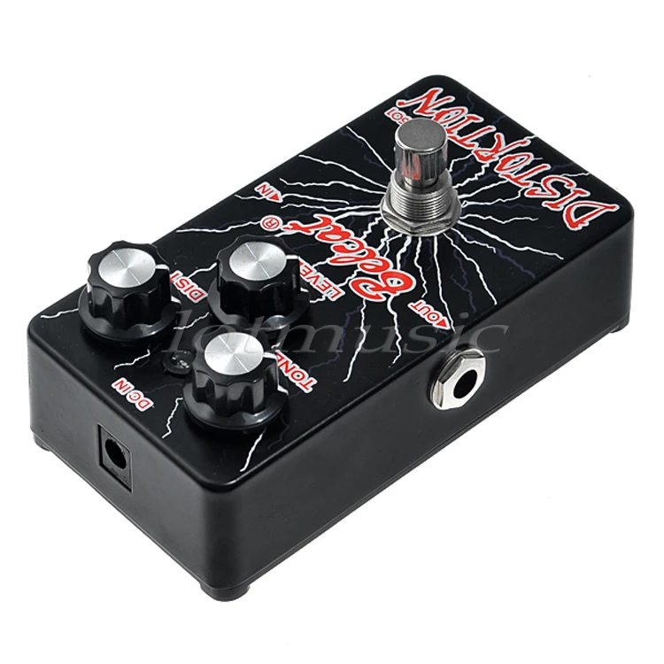 Effect Pedal Distortion Belcat DST 501 Guitar Bass Distortion Side Tone