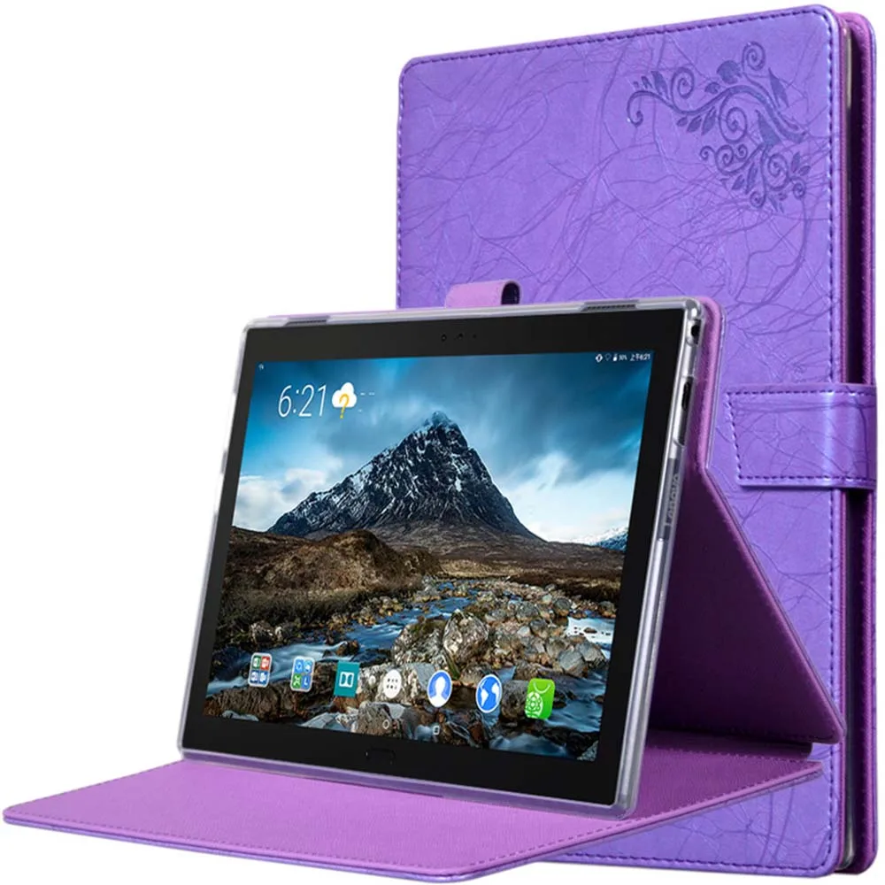 

Tablet Case for Lenovo Tab4 10 Plus PU Leather and TPU Case for Lenovo Tab 4 10 TB-X704N TB-X704F Plus Case+Touch Pen