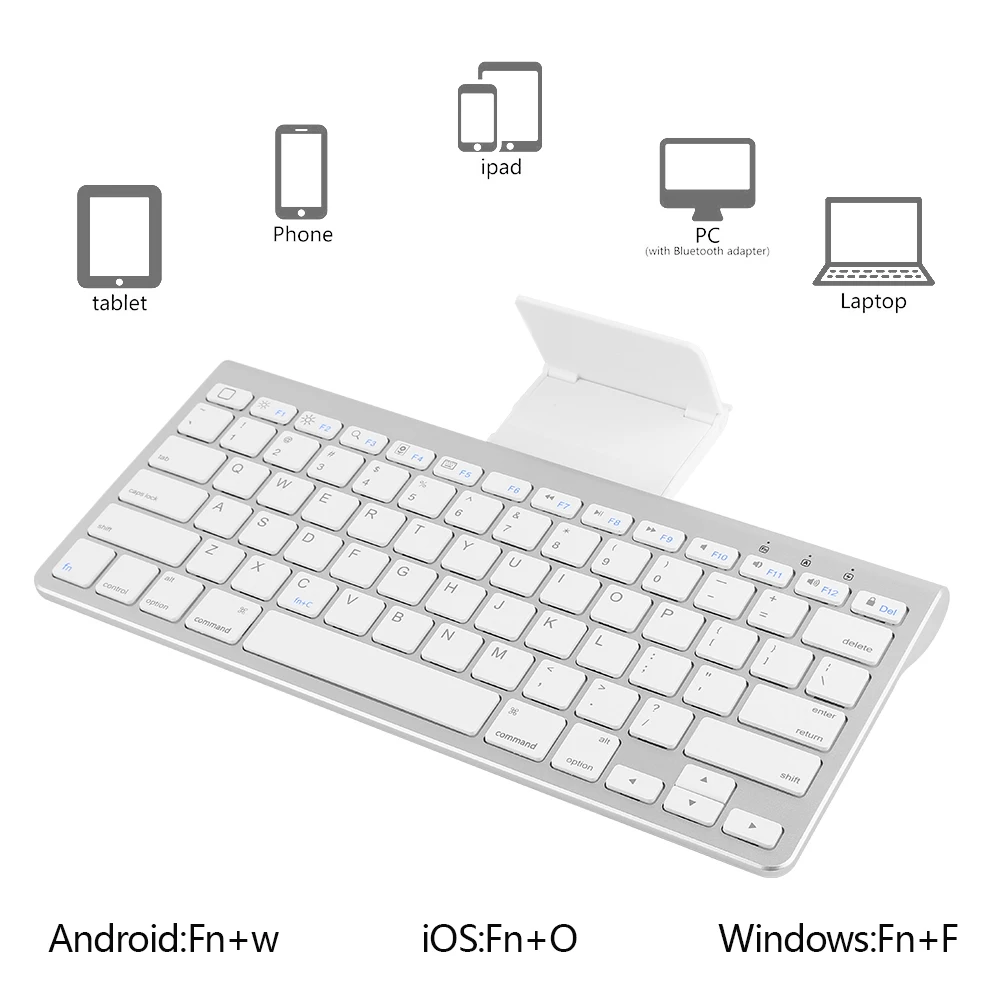 Беспроводная мини-клавиатура для Apple, iPhone, iPad, Android, Bluetooth клавиатура klavye, ПК, планшета, ноутбука, клавиатура для iPad Air2 Pro 10,5