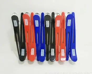 

New Arrival Hair clip Aluminum Plastic Professional Hairdressing Cutting Salon Styling tools Section Hair Clips