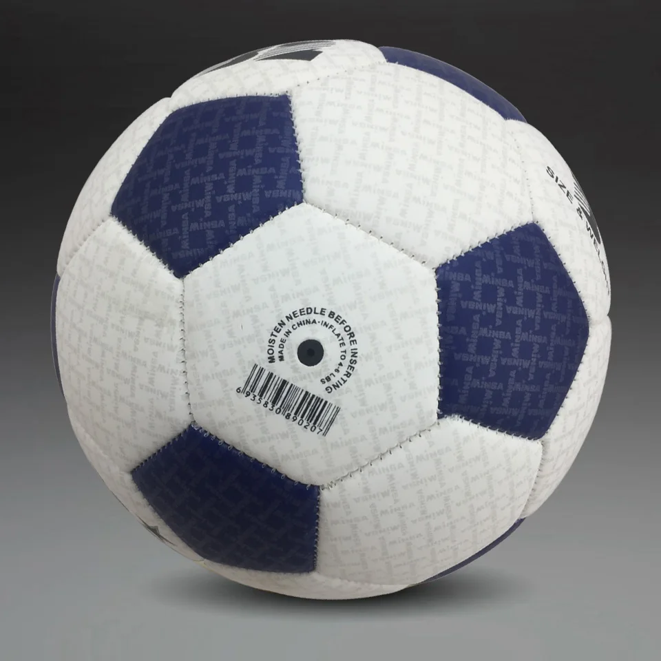 Бренд MINSA высокого качества А++ Стандартный Футбольный мяч PU футбольный мяч тренировочные мячи Футбольный Официальный Размер 3 мяча