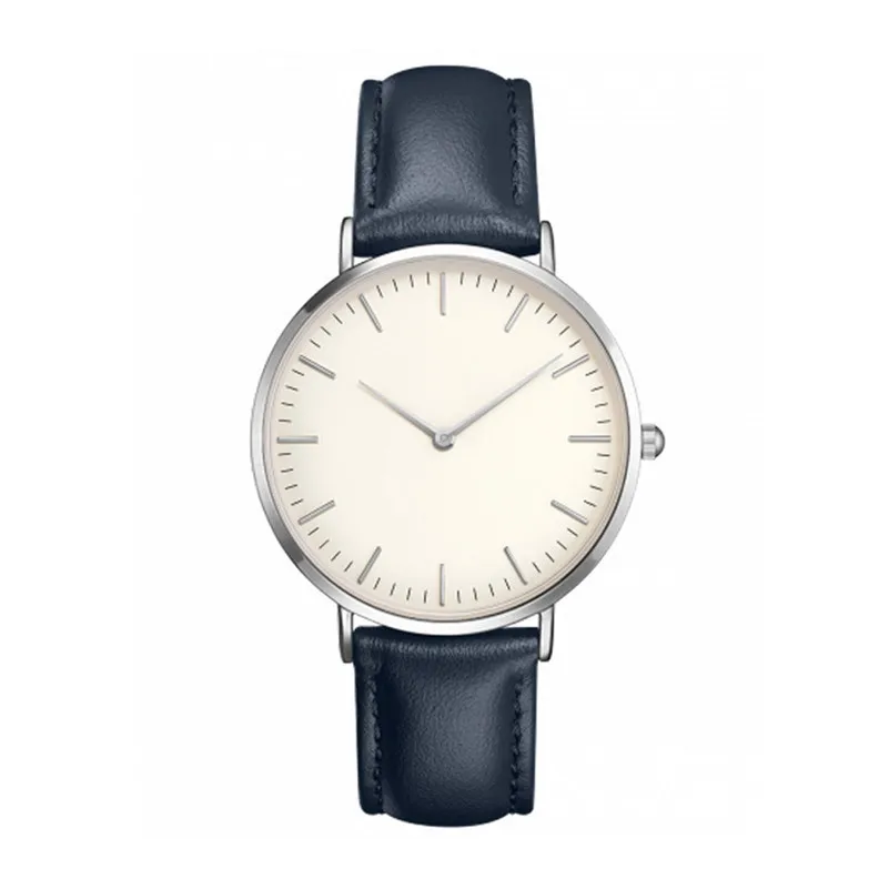 Lovers Watch Fashion Wristwatch Casual Women Men Casual Simple Quartz Analog Watch Band Wrist Watches Reloj mujer M09 (2)