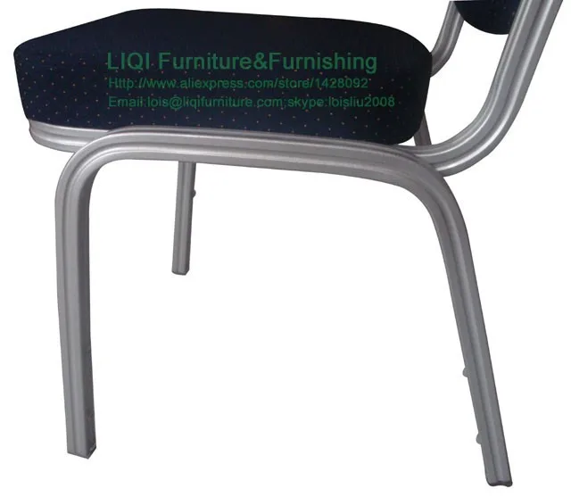 Качественный крепкий Штабелируемый алюминиевый гостиничный Банкетный стул LQ-L2010D