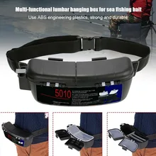 Многофункциональная коробка для рыболовных снастей, водонепроницаемая приманка, крючки, катушки, поясная коробка для хранения, ALS88