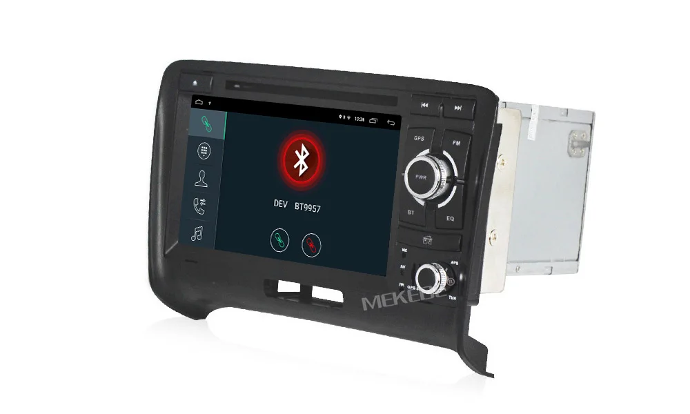 Discount MEKEDE HD 1024x600 Android 9.1 2 DIN Car DVD GPS For Audi TT MK2 8J 2006 2007 2008 2009 2010 2011 2012 multimedia player radio 21
