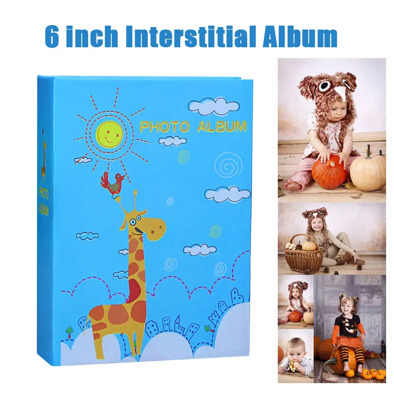 

Picture Album Photo Holder Cute 100 Pockets 6 Inch Photo Large Capacity DIY Save Picture