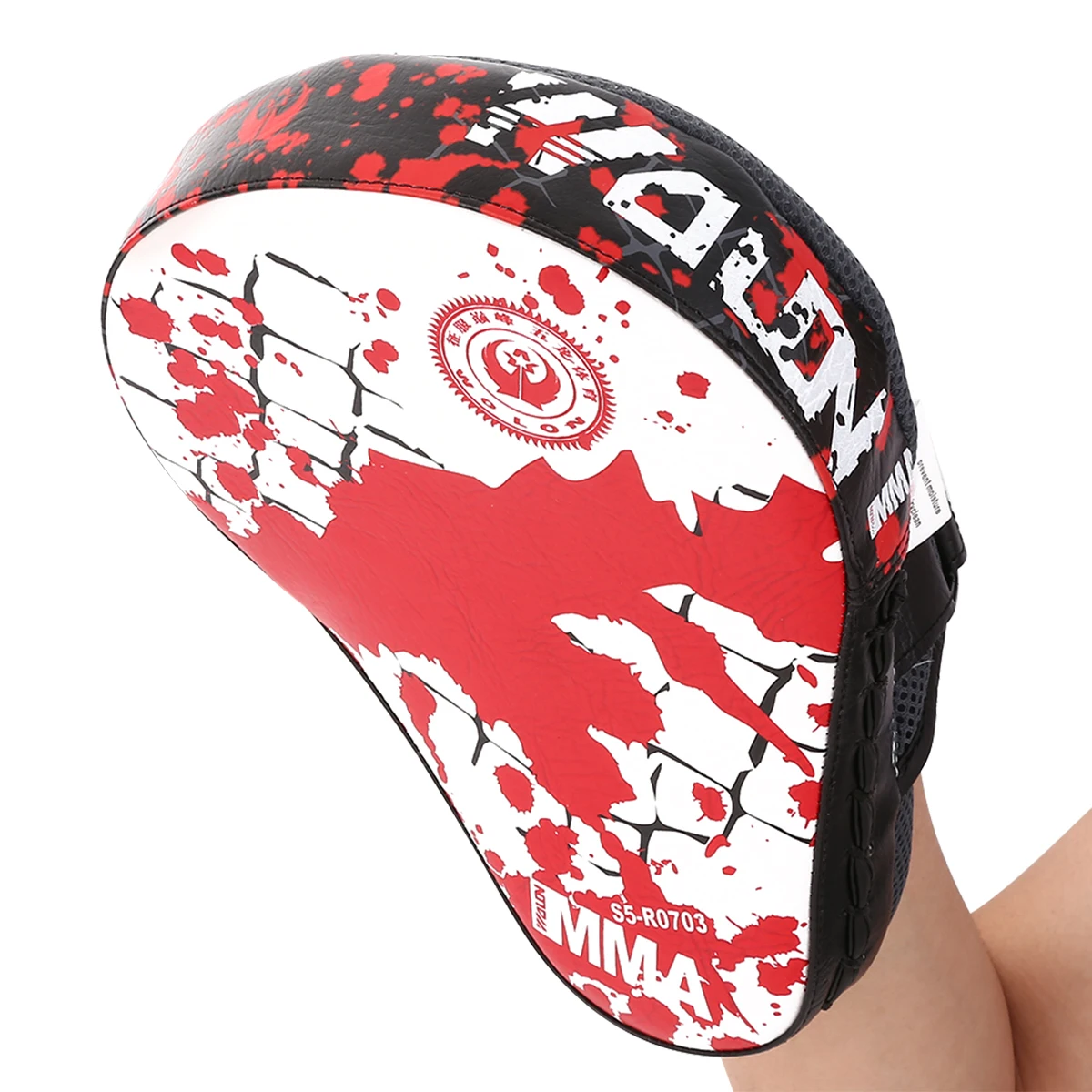 1PC Punching Mitt PU Leather Hand Target Punching Bag Boxing Muay Gloves Pads Training PU Foam Boxer Training Gloves Protector