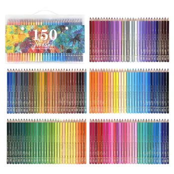 

Artist Quality 150 Colors lapices Watercolor Professional Soft Water Soluble Coloured Pencils Set For Fine Art Drawing Sketch